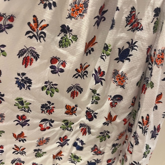 NWT new Anthropologie piper bandeau cutout mini dress medium cream print - Picture 11 of 17